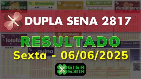 Últimos 20 resultados da Dupla Sena.
